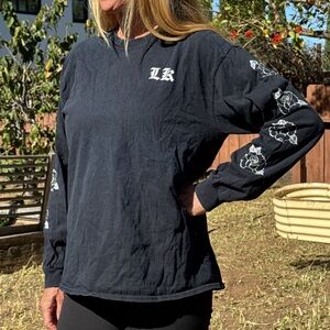 Lady Killers Black Long Sleeve Women's Top